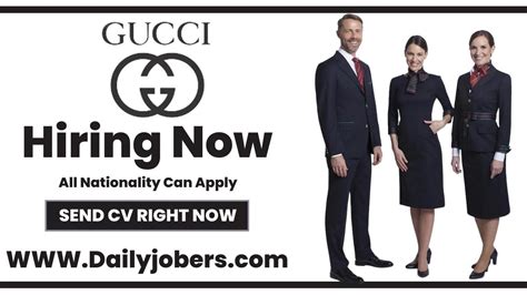 gucci job offer|gucci job vacancies.